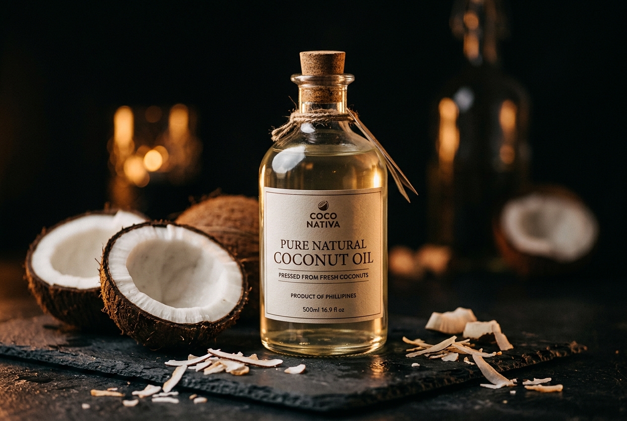 Pure Natural Coconut Oil from Kerala - view 1