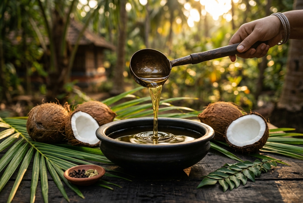 Pure Natural Coconut Oil from Kerala - view 2